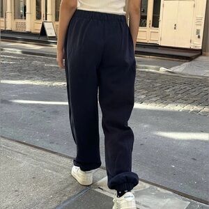 Navy blue Brandy Melville John Galt sweatpants